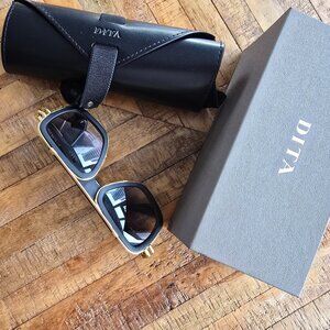 Dita Lxn Evo Matte Black - Yellow Gold